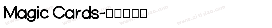 Magic Cards字体转换